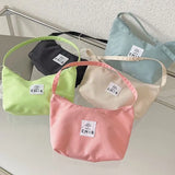 Nylon Shoulder Purse Canvas Small Shoulder Bag Clutch Women Handbags