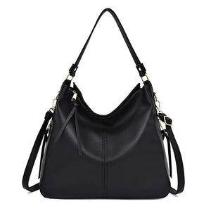 Oil Wax Leather Handbags Large Capacity Shoulder Bags Vintage Tote Women Bags