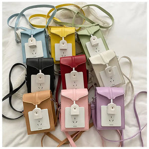 Women Shoulder Bag PU Bucket Casual Hasp Purse