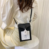 Women Shoulder Bag PU Bucket Casual Hasp Purse