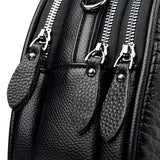 Women PU Leather Phone Bag Shoulder Messenger Bag