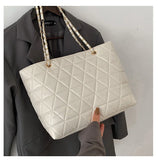 Large-capacity PU Leather Women's Shoulder Bag