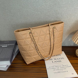Large-capacity PU Leather Women's Shoulder Bag