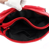 Vintage PU Leather Shoulder Bag for Women Solid Purse