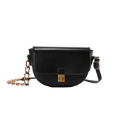 Women Bag Pu Leather Crossbody Saddle Bags Mini Shoulder Bag Purse