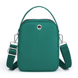 Women Shoulder Crossbody Bag with Headphone Hole