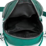 Women Shoulder Crossbody Bag with Headphone Hole