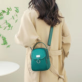 Women Shoulder Crossbody Bag with Headphone Hole