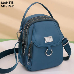 Women Shoulder Crossbody Bag with Headphone Hole