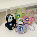 Women Messenger Bag Casual Lady Handbag Totes Shoulder Bag Floral Composite Bag