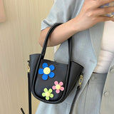 Women Messenger Bag Casual Lady Handbag Totes Shoulder Bag Floral Composite Bag