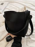 Retro Handbag Women Messenger Bag Shoulder Crossbody Bucket Bag