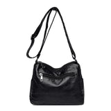 Retro Messenger Bag Womens PU Leather Hobo Vintage Shoulder Crossbody