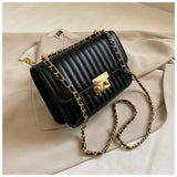Women Rhombic Chain Shoulder Messenger Crossbody Small Bag