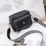 Women Small Square Bag Rhombus Shoulder Messenger Crossbody Handbag