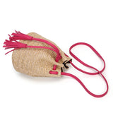 Tassel Crossbody Bucket Bag for Women