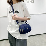 Embroidery Mini Bag Shoulder Diagonal Crossbody Bag