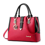 Vintage Shoulder Bag Women Top-Handle Purse Wallet Leather