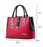Vintage Shoulder Bag Women Top-Handle Purse Wallet Leather