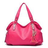 Vintage Women's Shoulder Bag Handbag Top-Handle Leather Purse