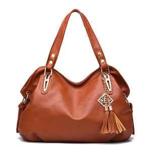 Vintage Shoulder Bag Handbag Top-Handle Wallet Leather Purse