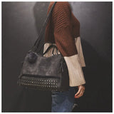 Leather Shoulder Bag for Women Crossbody Messenger Handbag