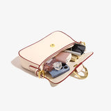 Casual Flap Small Square Bag Magnetic Buckle Totes Handbag