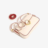 Casual Flap Small Square Bag Magnetic Buckle Totes Handbag