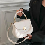 Women Bag Spring Summer High Personalized Solid Single Shoulder Messenger Bag