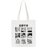 Tokyo Revengers Anime Harajuku Shopper Bag Large Capacity Vintage Shoulder Bag