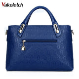 Women Top-Handle Messenger Bag Set PU Leather Shoulder Bag KL123