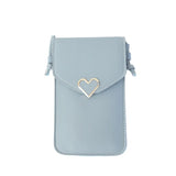 Touch Screen Cell Phone Purse Leather Shoulder Strap Handbag for iPhone X S10