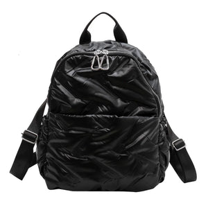 Large Capacity Women's Backpack Winter Pack Short Distance Travel Bag