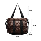 Women Bag Versatile Handbag Large Capacity Tote Female Travel Crossbody Tote