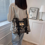 Women Bag Versatile Handbag Large Capacity Tote Female Travel Crossbody Tote