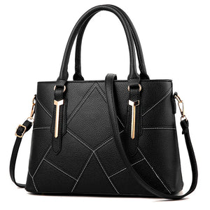 Vintage Casual Tote Women Messenger Bags Top-Handle Shoulder Handbag