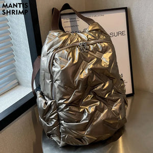 Women Backpacks Daily Use Casual Winter Backpack Large Capacity