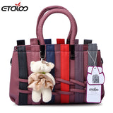 Women Leather Handbag Sweet Messenger Crossbody Bag Flap
