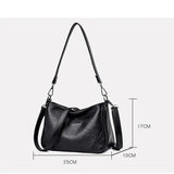 Women Messenger Bag Shoulder Cossbody Solid Bag Retro High Female Bag