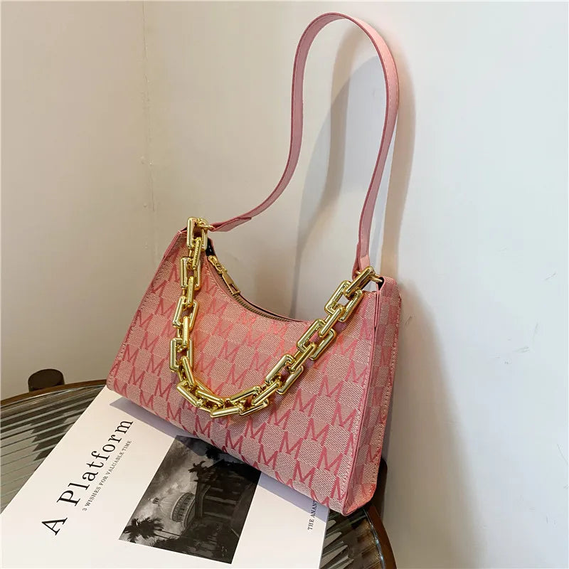 Women Armpit Shoulder Bag Small Purse Underarm Clutch Hobos Handbags
