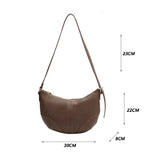 Women Shoulder Bag High PU Leather Classic Messenger Daily Bag