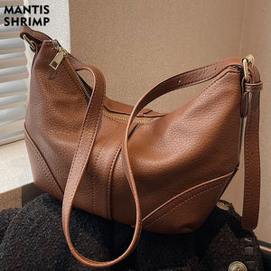 Women Shoulder Bag High PU Leather Classic Messenger Daily Bag