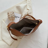 Women Shoulder Bag High PU Leather Classic Messenger Daily Bag
