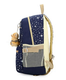 Canvas Backpack for Girls Casual School Shoulder Bag Laptop Rucksack