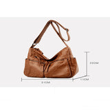 Casual Women's Crossbody Bag Multi-pocket Messenger Bag