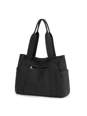 Women Canvas Shoulder Bags Large Capacity Totes for Gi