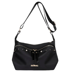Women Shoulder Bag Multifunction Messenger Bag High Capacity Nylon Hobo