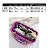 Chain Handbags Shoulder Bag Crossbody PU Flap Female Messenger
