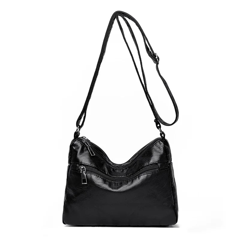 Classic Middle-aged Pack Daily Shoulder Messenger Crossbody Hobos