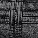 Vintage Messenger Shoulder Bag PU Leather Crossbody